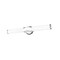 Z-Lite Cooper Vanity, 1-Light, 25 In.W x 4 In.L x 4.75 In.H, Chrome /Frosted 1010-25W-CH-LED - alternate 5